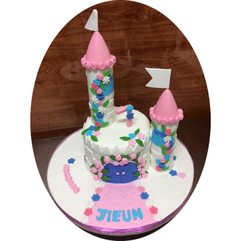Castle Fondant Cake